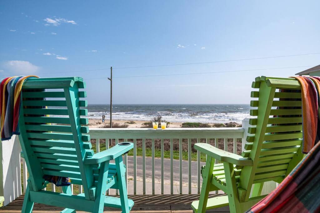 Beachfront*Spectacular View*4 Bd*Sleeps 14 Villa Bolivar Peninsula Ngoại thất bức ảnh